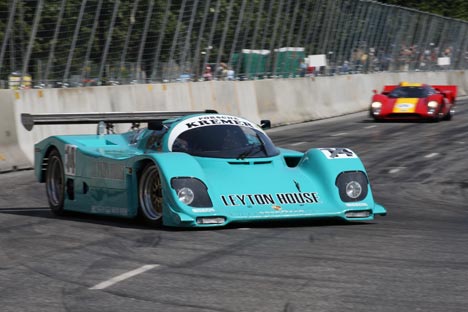 Claus Bjerglunds Porsche 962 - her i CHGP 2007